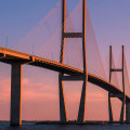 Exploring the Sidney Lanier Bridge in Brunswick, Georgia